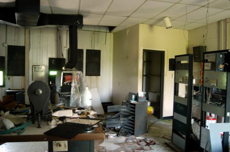 M-78 Twin/Triple Drive-In Theatre - Inside Projection (newer photo)